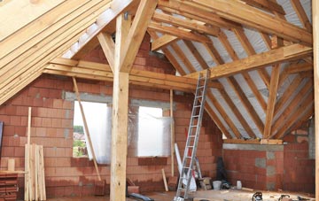 Llanrhaeadr Ym Mochnant attic trusses