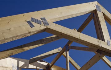 Llanrhaeadr Ym Mochnant roof trusses for new builds and additions